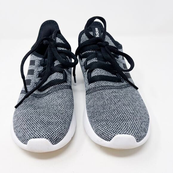 Adidas Womens 6 Black Gray Cloudfoam Pure 2.0 Running Shoes Sneakers Athletic - Picture 6 of 11